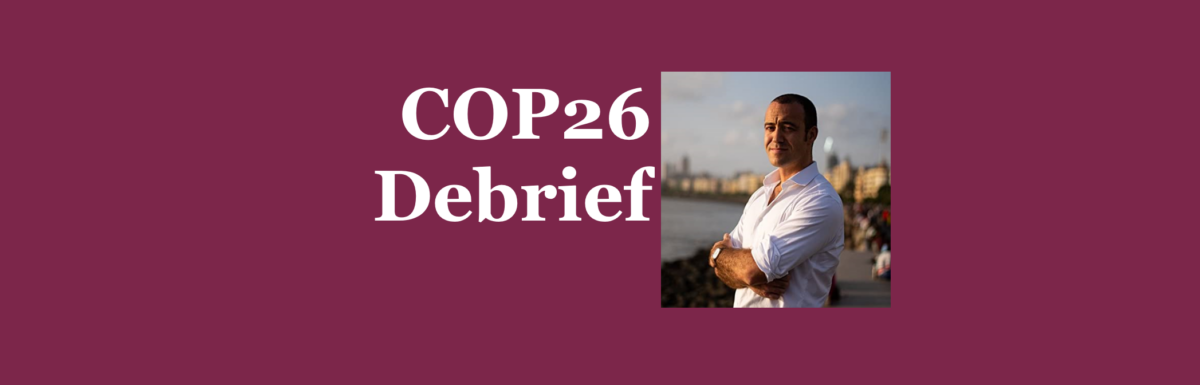COP26 Debrief